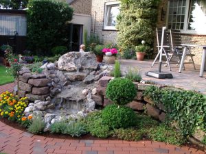 Wasserspiel Mauer Korte Garten- und Landschaftsbau